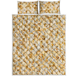 Popcorn Print Quilt Bed Set