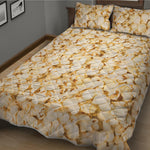 Popcorn Print Quilt Bed Set
