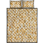 Popcorn Print Quilt Bed Set