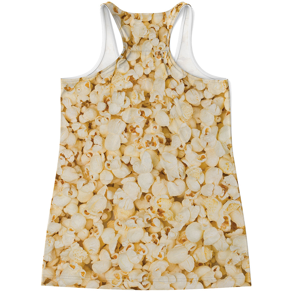 Popcorn Print Women's Racerback Tank Top