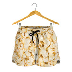 Popcorn Print Women's Shorts