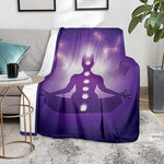 Power Of Seven Chakras Print Blanket