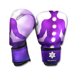 Power Of Seven Chakras Print Boxing Gloves