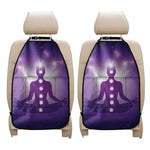 Power Of Seven Chakras Print Car Seat Organizers