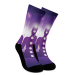 Power Of Seven Chakras Print Crew Socks