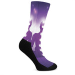 Power Of Seven Chakras Print Crew Socks