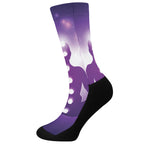 Power Of Seven Chakras Print Crew Socks