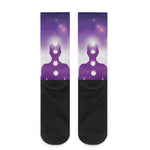 Power Of Seven Chakras Print Crew Socks
