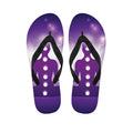 Power Of Seven Chakras Print Flip Flops
