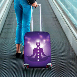 Power Of Seven Chakras Print Luggage Cover