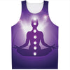 Power Of Seven Chakras Print Men's Tank Top