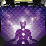 Power Of Seven Chakras Print Pet Car Back Seat Cover