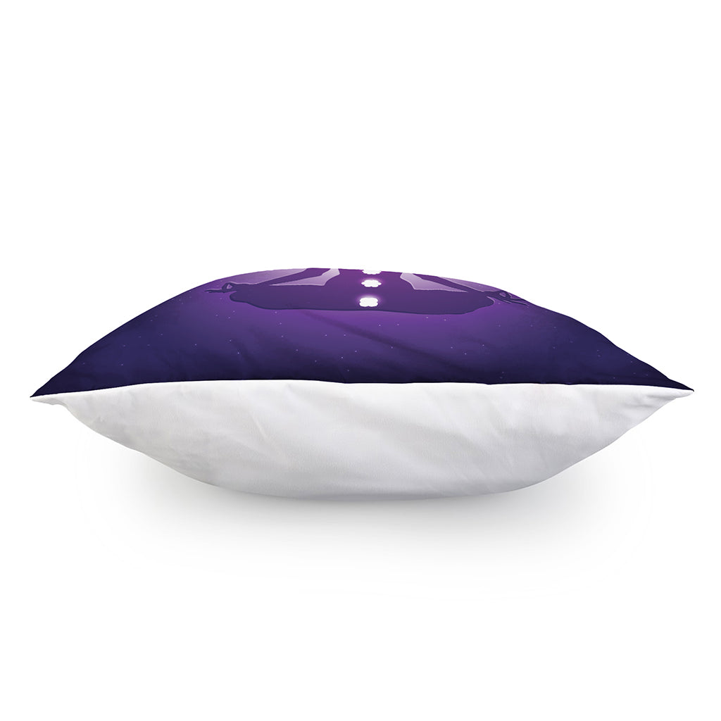 Power Of Seven Chakras Print Pillow Cover