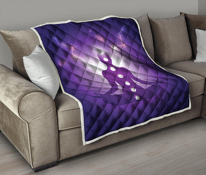 Power Of Seven Chakras Print Quilt