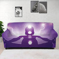 Power Of Seven Chakras Print Sofa Cover