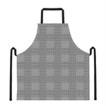 Prince of Wales Check Pattern Print Apron