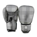 Prince of Wales Check Pattern Print Boxing Gloves