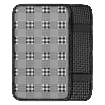 Prince of Wales Check Pattern Print Car Center Console Cover