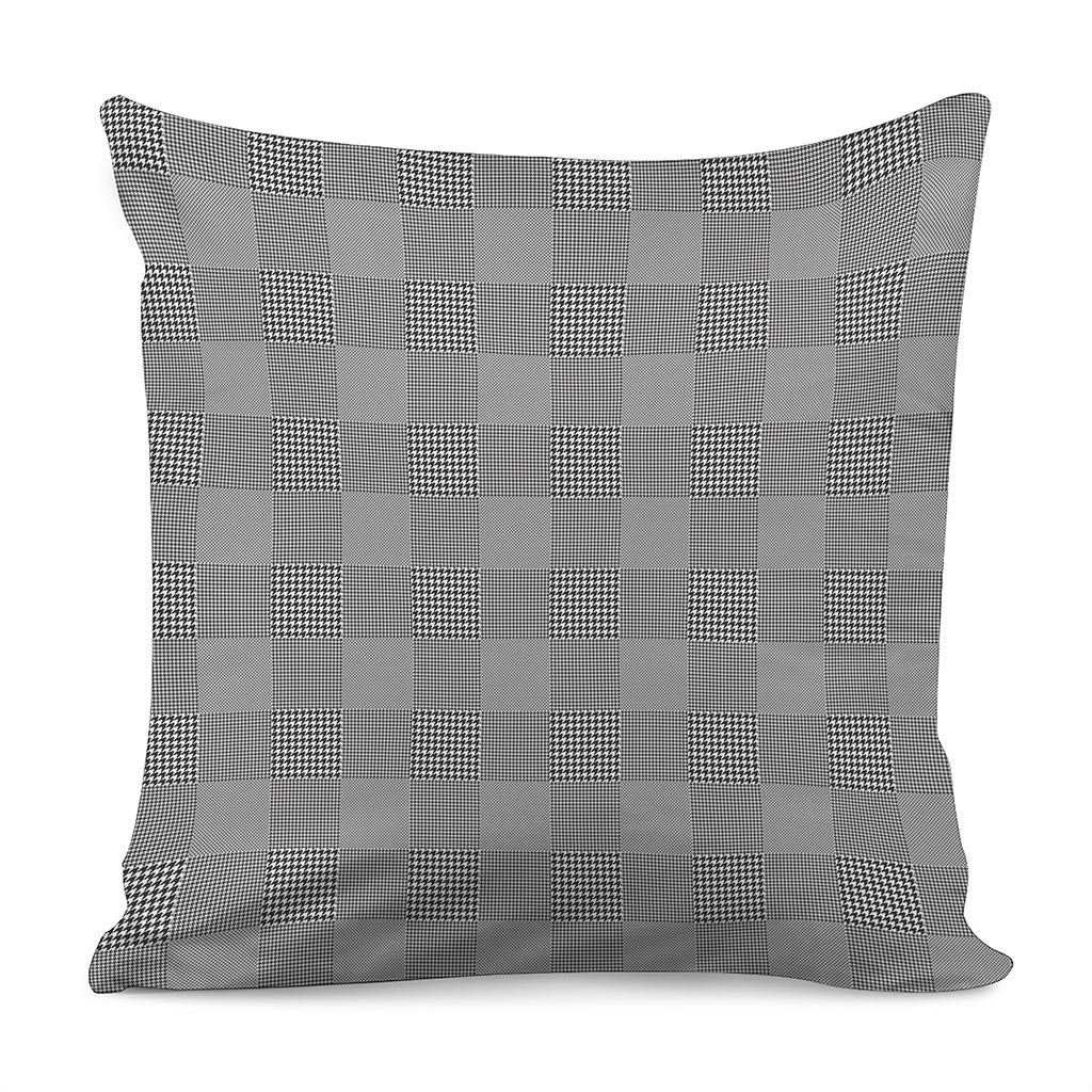 Prince of Wales Check Pattern Print Pillow Cover