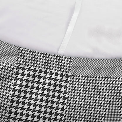 Prince of Wales Check Pattern Print Sofa Cover