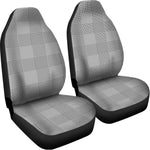 Prince of Wales Check Pattern Print Universal Fit Car Seat Covers