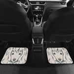 Princess Poodle Print Front and Back Car Floor Mats