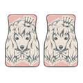 Princess Poodle Print Front Car Floor Mats