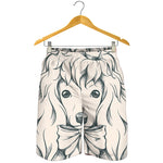 Princess Poodle Print Men's Shorts