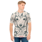 Princess Poodle Print Men's T-Shirt