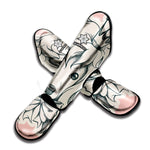 Princess Poodle Print Muay Thai Shin Guard