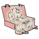 Princess Poodle Print Pet Car Back Seat Cover