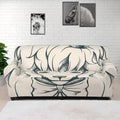 Princess Poodle Print Sofa Cover