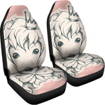 Princess Poodle Print Universal Fit Car Seat Covers