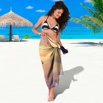 Pro Golf Swing Print Beach Sarong Wrap