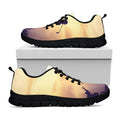 Pro Golf Swing Print Black Running Shoes
