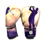 Pro Golf Swing Print Boxing Gloves