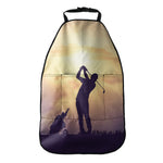 Pro Golf Swing Print Car Seat Organizers