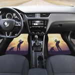 Pro Golf Swing Print Front and Back Car Floor Mats