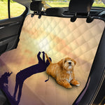 Pro Golf Swing Print Pet Car Back Seat Cover