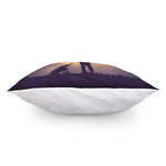 Pro Golf Swing Print Pillow Cover