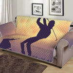 Pro Golf Swing Print Sofa Protector