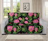 Protea Floral Pattern Print Futon Protector