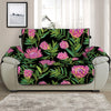 Protea Floral Pattern Print Half Sofa Protector