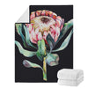 Protea Flower Print Blanket