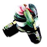 Protea Flower Print Boxing Gloves