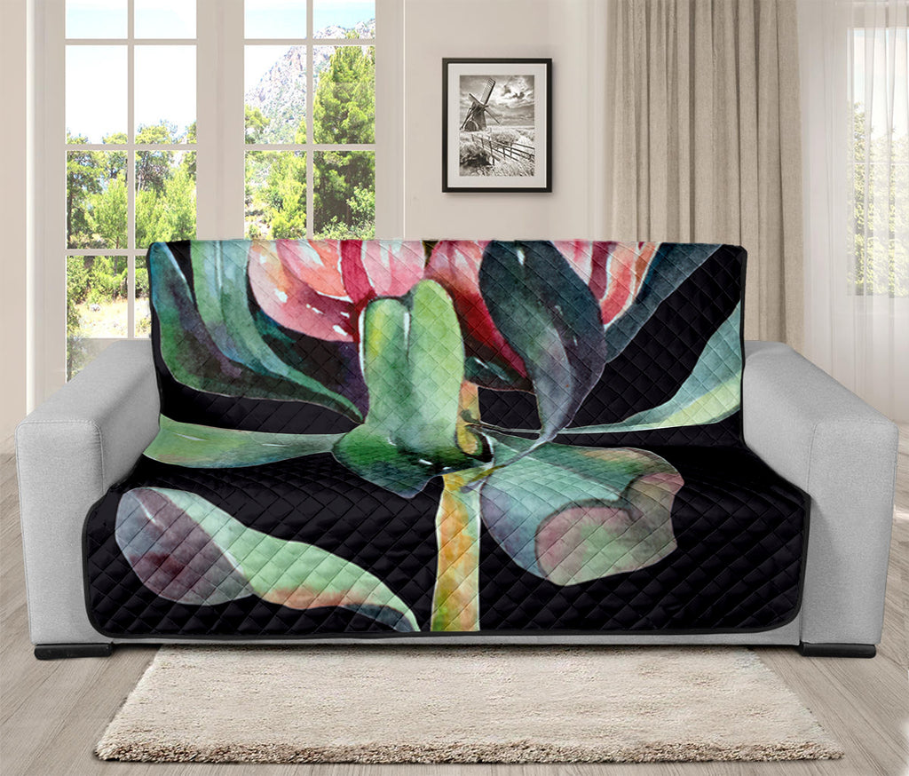 Protea Flower Print Futon Protector