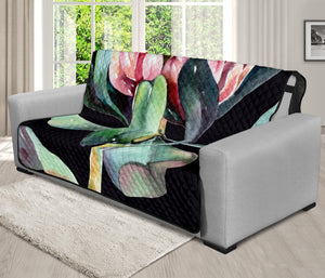 Protea Flower Print Futon Protector