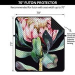 Protea Flower Print Futon Protector