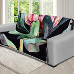 Protea Flower Print Futon Protector