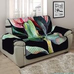 Protea Flower Print Half Sofa Protector